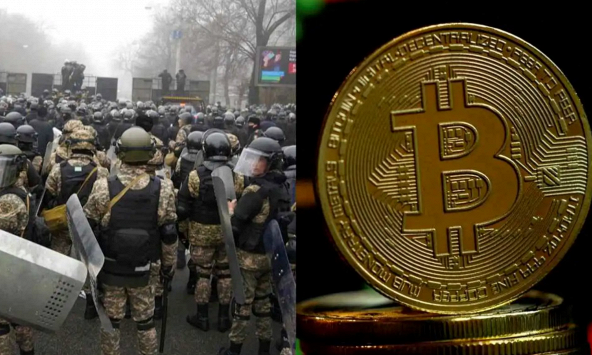Tình hình hỗn loạn ở Kazakhstan khiến Bitcoin bị cắt đứt lưu thông
