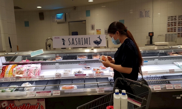 Giá tôm khô có dấu hiệu tăng