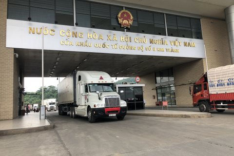 Trung Quốc thông quan cửa khẩu Kim Thành