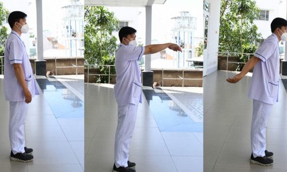 Bác sĩ hướng dẫn bài tập lấy lại sức khỏe cho F0 