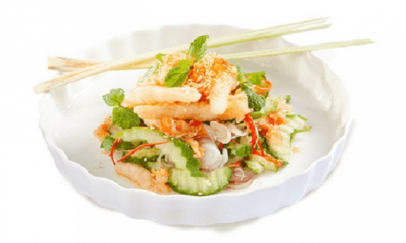 Món ngon mỗi ngày: Hàu trộn mầm cải
