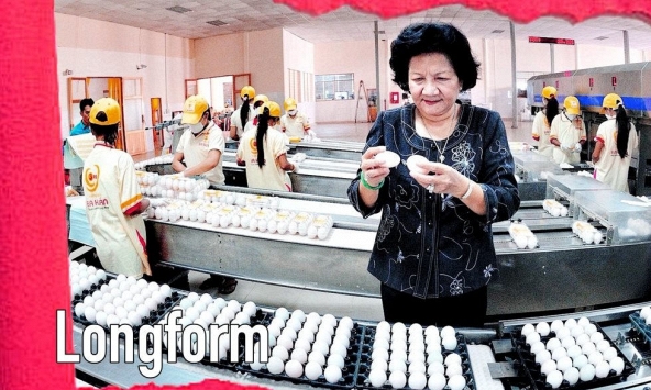 Cách 'Nữ hoàng hột vịt' Ba Huân vượt sóng thương trường và sắp xếp người kế nghiệp