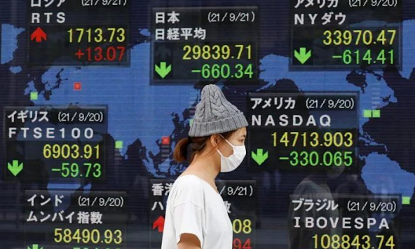 Chứng khoán châu Á cảnh giác trước cảnh báo Ukraine, giá dầu leo ​​thang