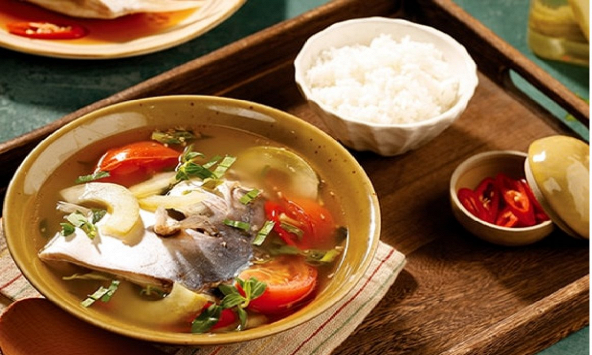 Món ngon mỗi ngày: Canh cá chim dưa muối
