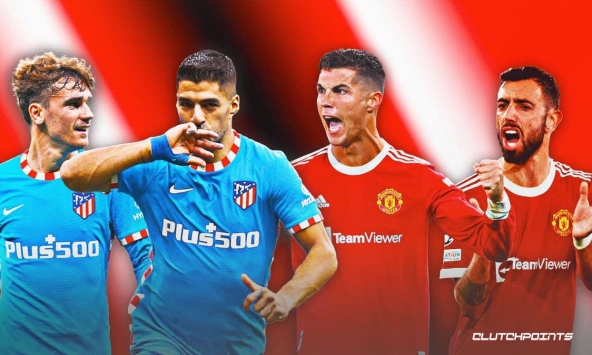 Lịch thi đấu bóng đá hôm nay 23/2: Atlético Madrid vs Manchester United