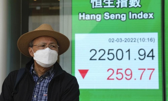 Thị trường chứng khoán toàn cầu suy giảm, giá đầu tiếp tục tăng mạnh