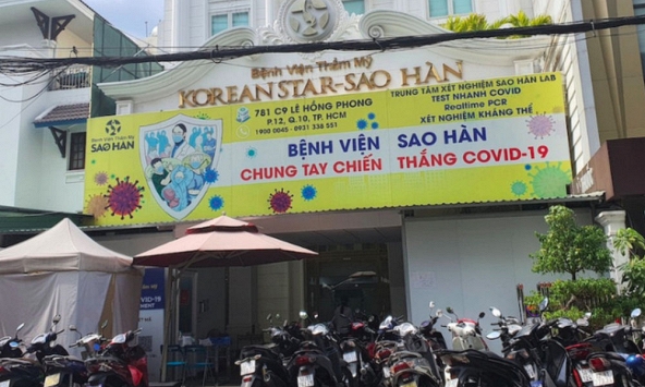 Một phụ nữ thẩm mỹ mũi tại BV Thẩm mỹ Sao Hàn bị ngưng tim, ngưng thở phải cấp cứu