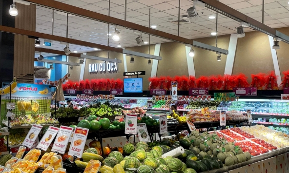 Giá thực phẩm hôm nay 14/3: Mít Thái tăng mạnh, thanh long, dưa hấu rớt thảm