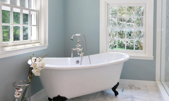 5 màu sơn nhẹ nhàng cho phòng tắm của bạn