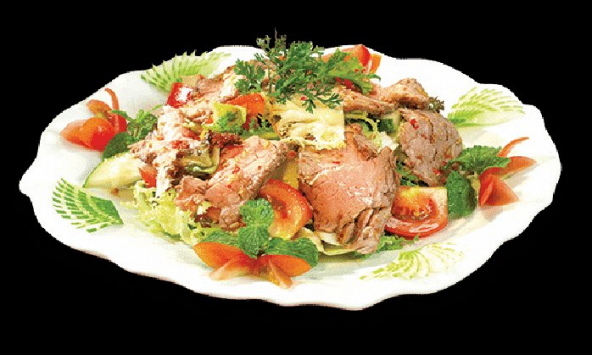 Món ngon mỗi ngày: Salad bò dưa kiệu
