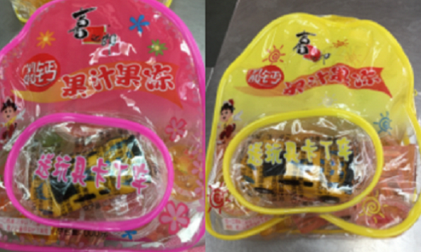 Thu hồi kẹo trái cây có thể khiến trẻ em nghẹt thở