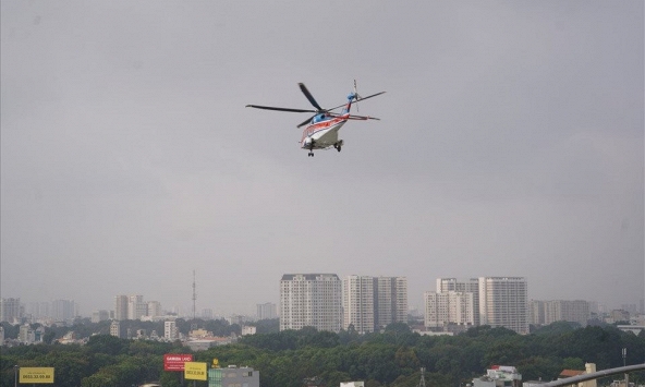 Sắp có tour du lịch 'Ngắm TPHCM từ trên cao' bằng trực thăng