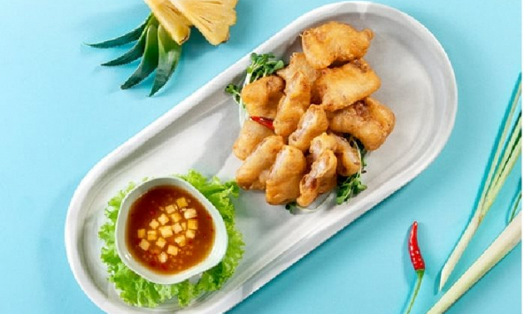 Món ngon mỗi ngày: Ba chỉ xiên que chiên giòn
