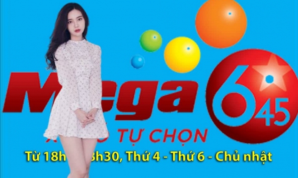 Xổ số Vietlott 4/5/2022 - Trực tiếp Vietlott Mega 6/45 thứ 4 ngày 4/5/2022