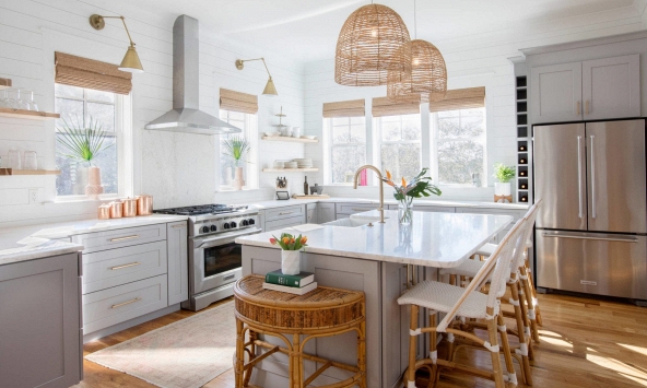 Thiết kế nội thất ven biển cổ điển