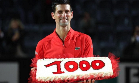 Novak Djokovic đạt cột mốc lịch sử 1.000 trận thắng ở ATP Tour 