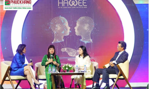 CEO Khang Corporation - ''Người truyền lửa'' cho các nữ doanh nhân tại diễn đàn Hawee Leaders 2022
