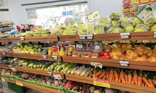 Giá rau củ quả vẫn ở mức cao do thời tiết xấu