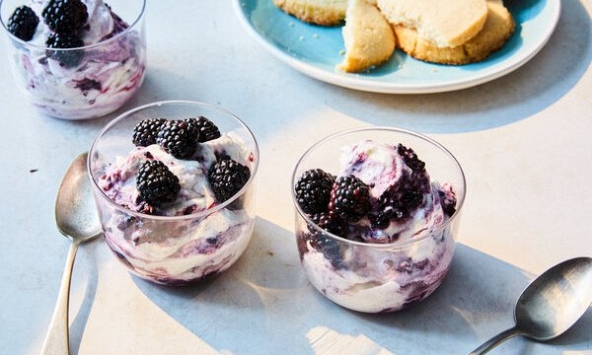 Món ngon mỗi ngày: Kem mâm xôi