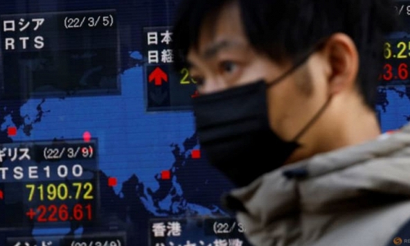 Chứng khoán châu Á 'đỏ lửa' do quan ngại về tình hình lạm phát của Mỹ 