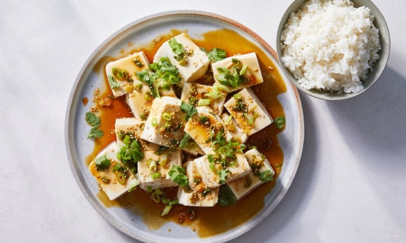 Món ngon mỗi ngày: Đậu phụ với sốt đậu nành cay