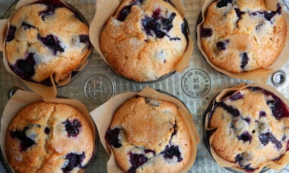 Món ngon mỗi ngày: Bánh nướng việt quất