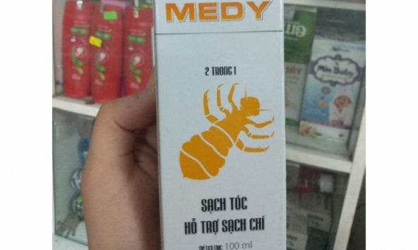 Đình chỉ lưu hành sản phẩm dầu gội trị chí Medy kém chất lượng