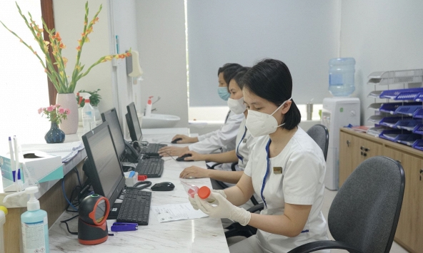 Xét nghiệm tại Vinmec Times City đạt chuẩn Mỹ 
