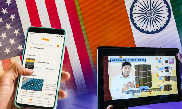 Các công ty edtech của Ấn Độ và Mỹ tranh giành vị thế thống trị toàn cầu