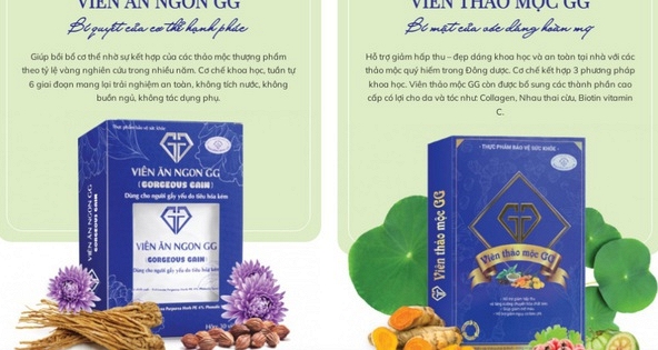 Viên ăn ngon và thảo mộc GG quảng cáo sai sự thật
