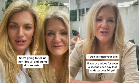 Người phụ nữ 70 tuổi trông trẻ hơn nhiều nhờ ba quy tắc chăm sóc da này 