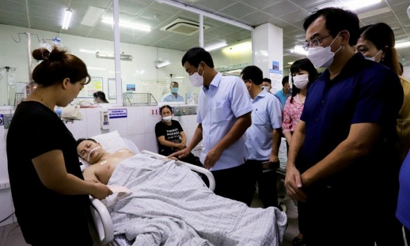 Nạn nhân sống sót trong vụ ngạt khí gas nhà máy Miwon đã hồi tỉnh