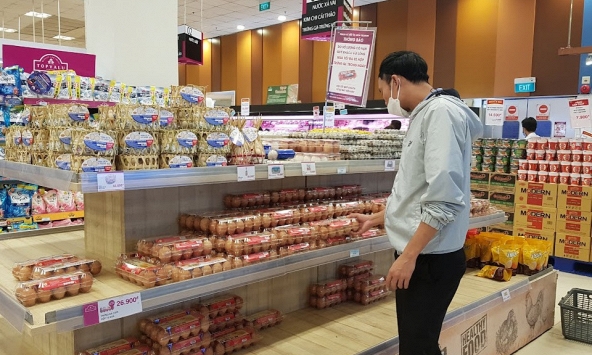 Giá một số loại thực phẩm giảm theo giá xăng, ngoại trừ trứng gia cầm