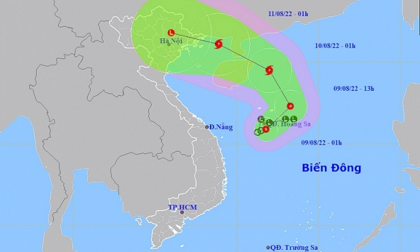 Áp thấp nhiệt đới khả năng mạnh lên thành bão