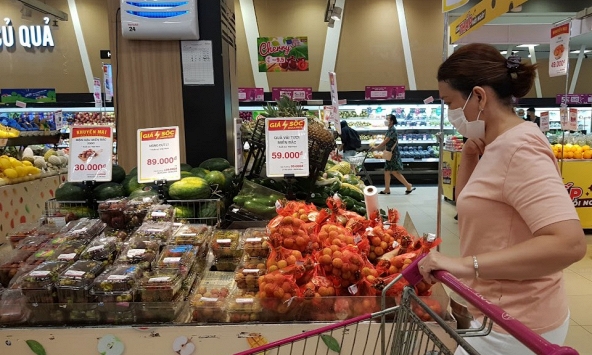 Nhộn nhịp thị trường thực phẩm chay rằm tháng 7