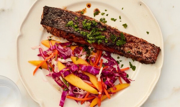 Món ngon mỗi ngày: Cá hồi nướng 