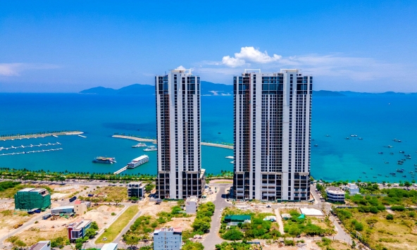 Cận cảnh dự án condotel 'khủng' nhất Nha Trang đang bị ngân hàng siết nợ