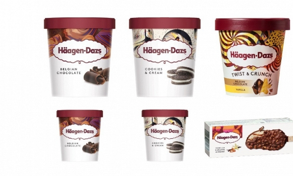 Hơn 14.000 sản phẩm kem Haagen dazs phải thu hồi