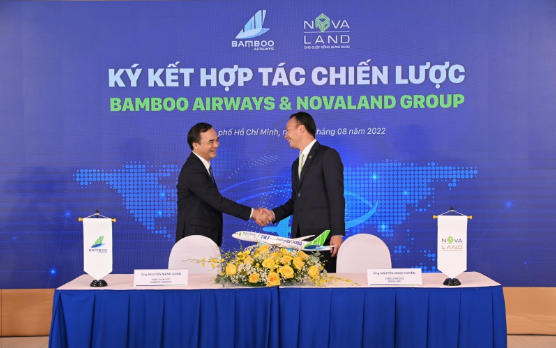 Bamboo Airways và Novaland ký kết hợp tác chiến lược gia tăng thêm tệp giá trị cho khách hàng