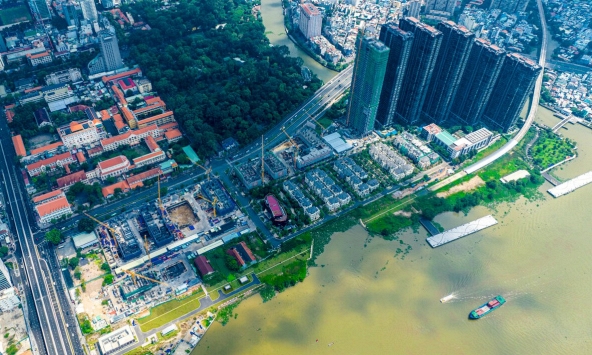 Cận cảnh dự án siêu sang Grand Marina Saigon ở đại công trường Ba Son