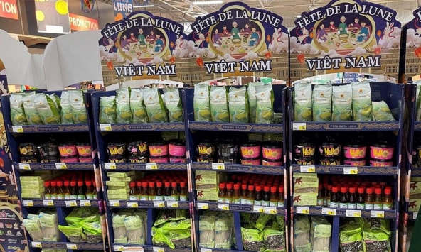 Siêu thị E.Leclerc của Pháp lần đầu bán gạo Việt Nam
