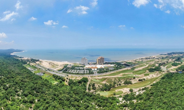 Toàn cảnh 'đại công trường' dự án nghỉ dưỡng ven biển Hồ Tràm