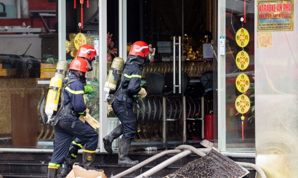 Số nạn nhân tử vong trong vụ cháy quán karaoke An Phú tăng lên 33 người