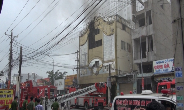 Khởi tố vụ án cháy quán karaoke ở Bình Dương khiến 32 người thiệt mạng