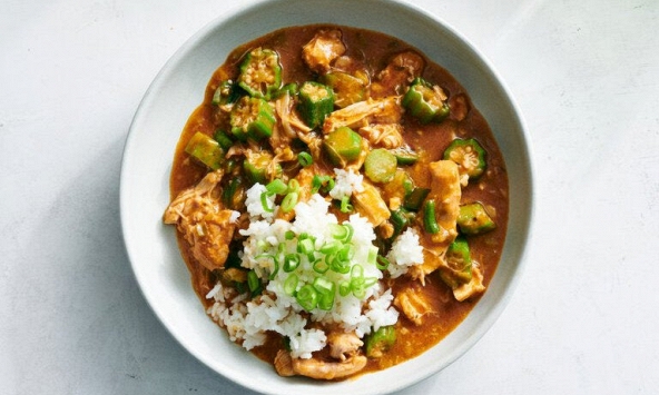 Món ngon mỗi ngày: Gumbo Gà hầm đậu bắp