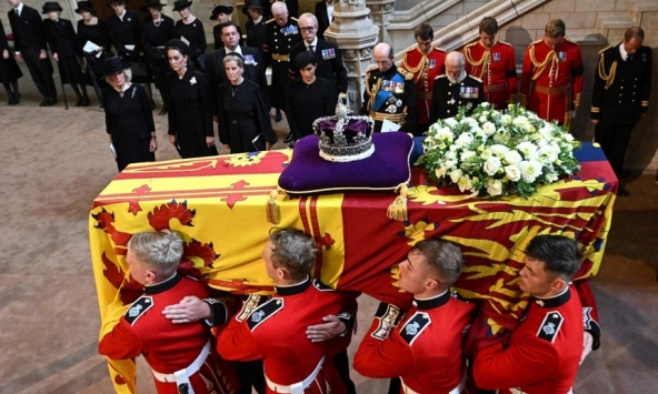 Nữ hoàng Anh được an táng