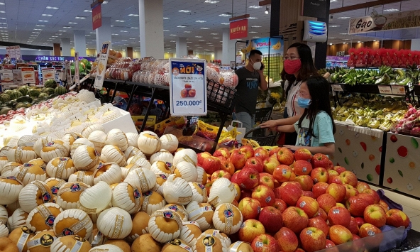 Giá nhiều loại trái cây nhập khẩu giảm