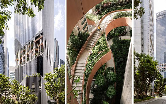 Chiêm ngưỡng tòa nhà chọc trời với 'hệ sinh thái xanh' ở Singapore