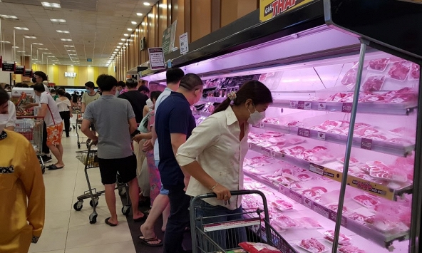 Thị trường thực phẩm ở TP.HCM ổn định