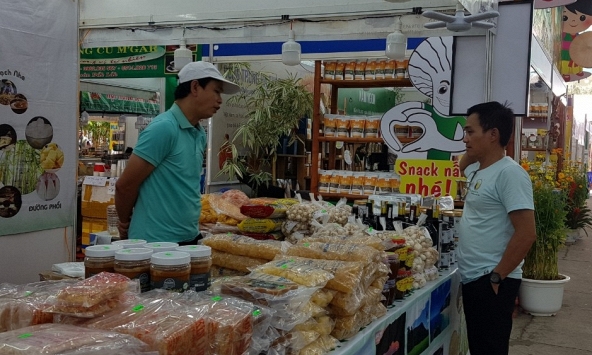 Khai mạc hội chợ sản phẩm nông nghiệp tiêu biểu tại TP.HCM